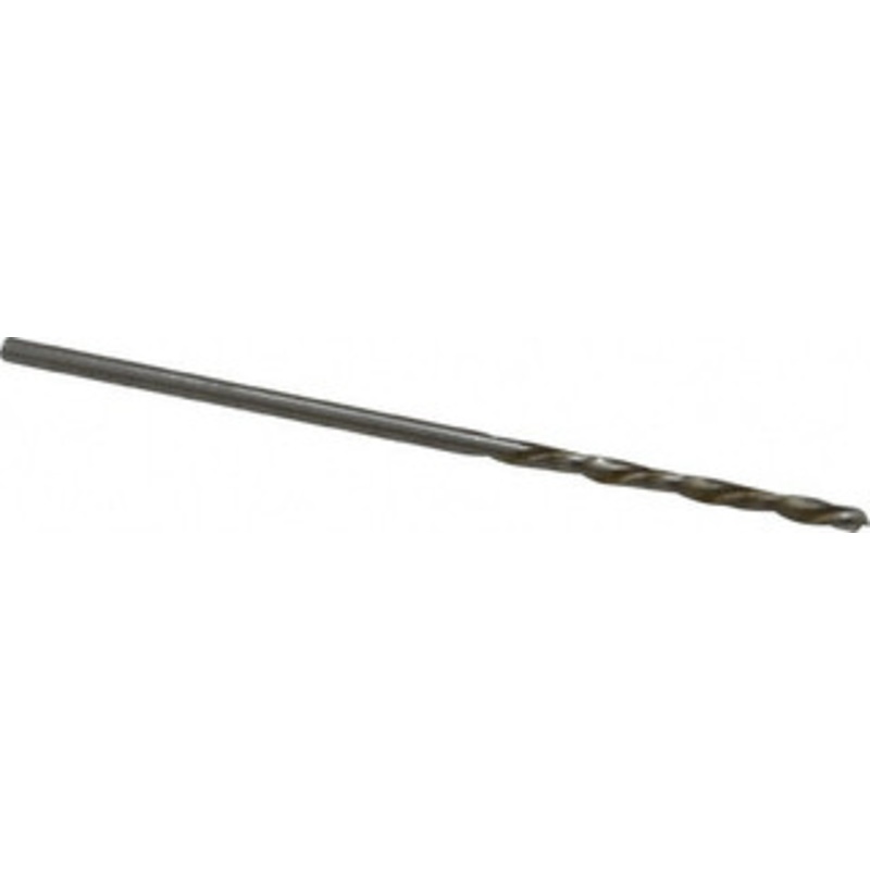 Chicago-Latrobe #54 118 High Speed Steel Jobber Drill Bright Finish, Left Hand Cut, Spiral Flute, Straight Shank, 1-7/8 OAL, Standard Point 44524 – 81128548