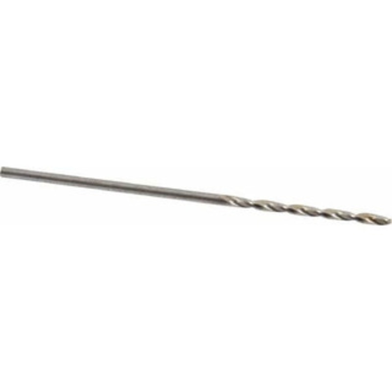 Chicago-Latrobe #55 118 High Speed Steel Jobber Drill Bright Finish, Right Hand Cut, Spiral Flute, Straight Shank, 1-7/8 OAL, Standard Point 46125 – 81142556