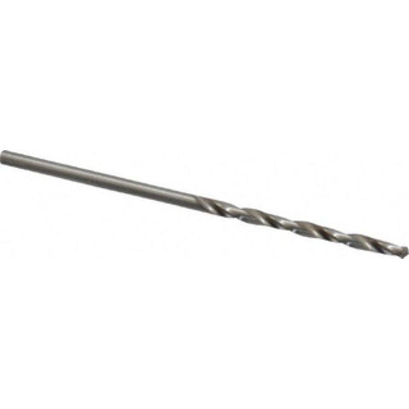 Cleveland Twist Drill #49 118 High Speed Steel Jobber Drill Bright Finish, Right Hand Cut, Spiral Flute, Straight Shank, 2 OAL, Standard Point C72149 – 63693493