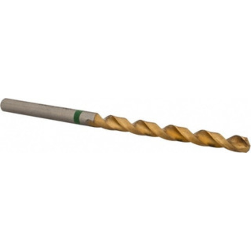 Accupro #28 135 Cobalt Jobber Drill TiN Finish, Right Hand Cut, Spiral Flute, Straight Shank, 70mm OAL, Split Point 1G70356-AC – 02374734