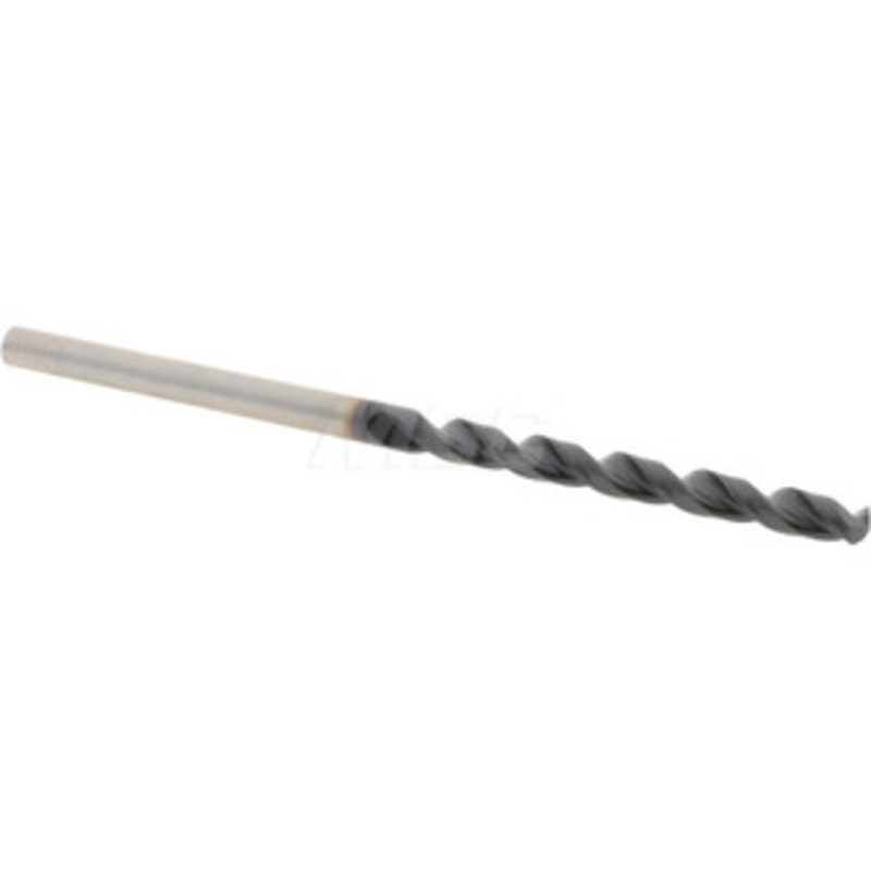 Accupro #34 130 Cobalt Jobber Drill TiAlN Finish, Right Hand Cut, Parabolic Flute, Straight Shank, 2-13/32 OAL, Split Point 1640282A-AC – 05926134