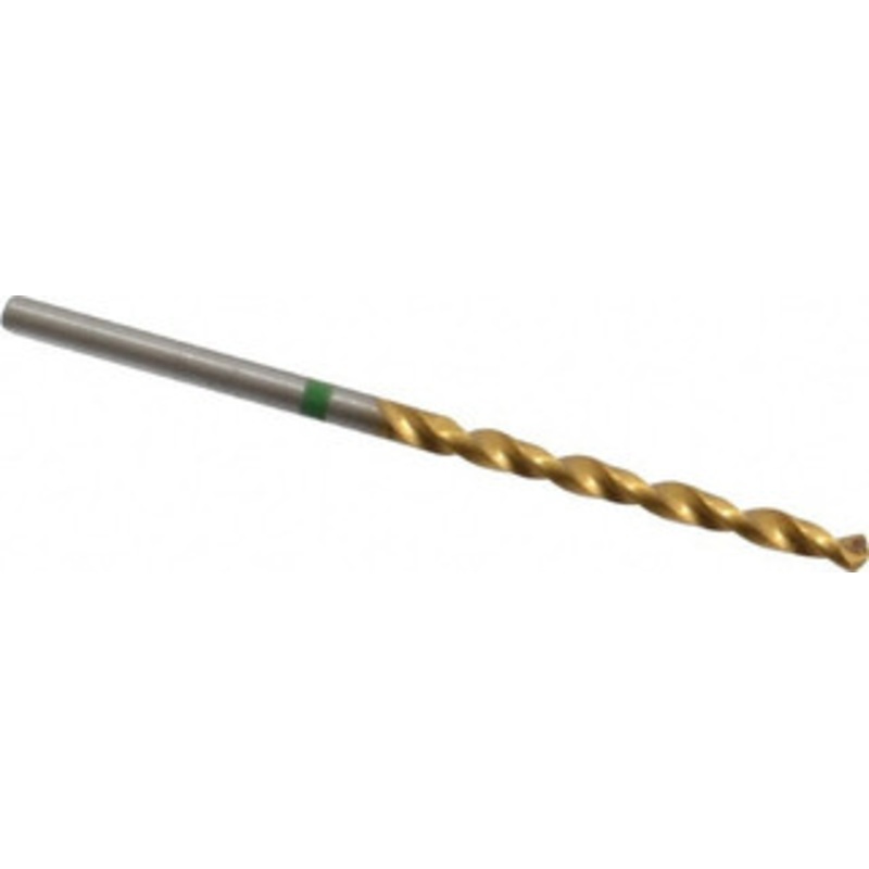 Accupro #37 135 Cobalt Jobber Drill TiN Finish, Right Hand Cut, Spiral Flute, Straight Shank, 57mm OAL, Split Point 1G70264-AC – 02374528