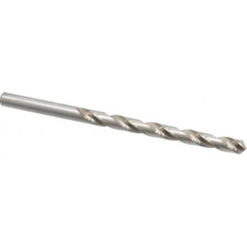 Chicago-Latrobe #1 118 High Speed Steel Jobber Drill Bright Finish, Right Hand Cut, Spiral Flute, Straight Shank, 3-7/8 OAL, Standard Point 44271 – 81172017