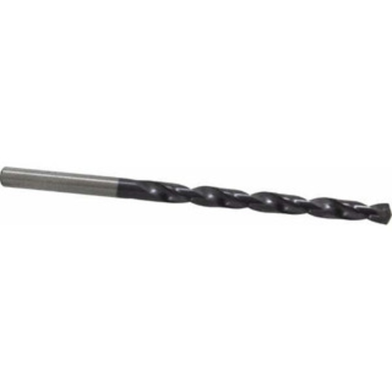 Chicago-Latrobe #12 135 Cobalt Jobber Drill TiAlN Finish, Right Hand Cut, Spiral Flute, Straight Shank, 3-1/2 OAL, Split Point 44982 – 06130876