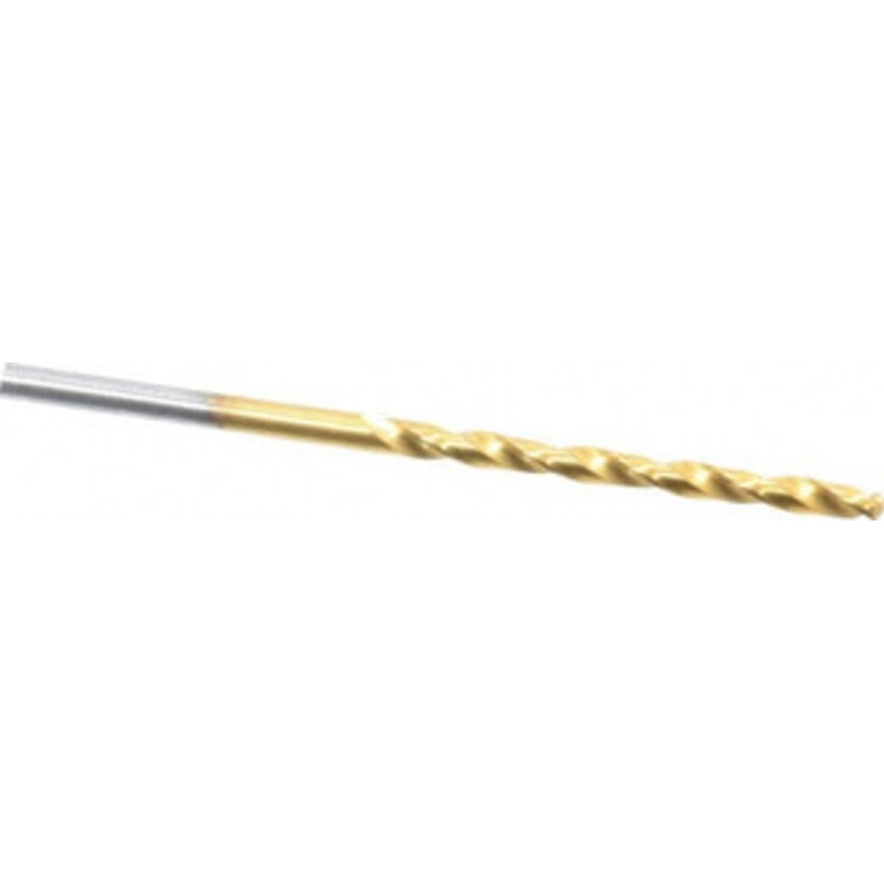 Chicago-Latrobe #32 135 Cobalt Jobber Drill TiN Finish, Right Hand Cut, Spiral Flute, Straight Shank, 2-3/4 OAL, Split Point 54042 – 83718908