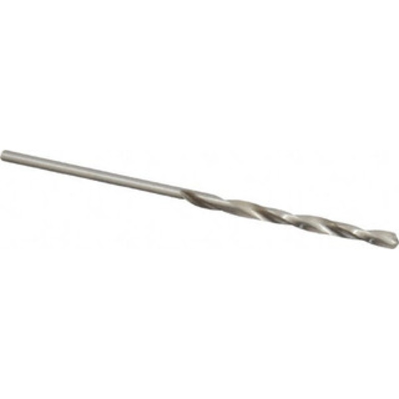 Chicago-Latrobe #44 118 High Speed Steel Jobber Drill Bright Finish, Right Hand Cut, Spiral Flute, Straight Shank, 2-1/8 OAL, Standard Point 46314 – 81385445