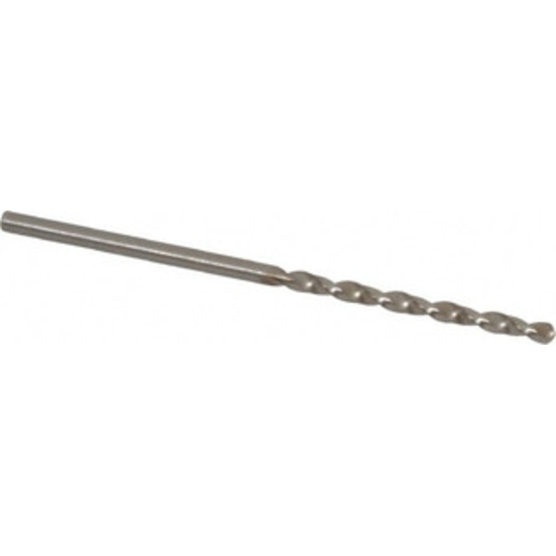 Chicago-Latrobe #45 118 High Speed Steel Jobber Drill Bright Finish, Right Hand Cut, Spiral Flute, Straight Shank, 2-1/8 OAL, Standard Point 46115 – 81142457
