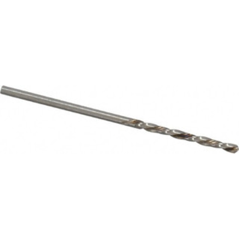 Chicago-Latrobe #49 118 High Speed Steel Jobber Drill Bright Finish, Left Hand Cut, Spiral Flute, Straight Shank, 2 OAL, Standard Point 44519 – 81128498