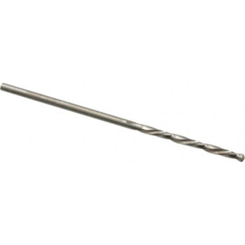 Chicago-Latrobe #53 118 High Speed Steel Jobber Drill Bright Finish, Left Hand Cut, Spiral Flute, Straight Shank, 1-7/8 OAL, Standard Point 44523 – 81128530