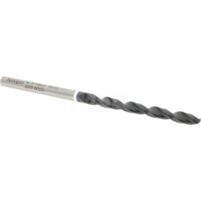 Accupro #30 118 Cobalt Jobber Drill TiAlN Finish, Right Hand Cut, Parabolic Flute, Straight Shank, 65mm OAL, DX Point 1W60326-AC – 93886695