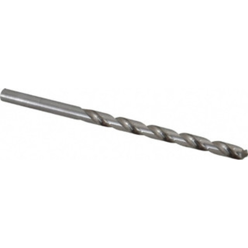 Chicago-Latrobe #10 118 High Speed Steel Jobber Drill Bright Finish, Right Hand Cut, Spiral Flute, Straight Shank, 3-5/8 OAL, Standard Point 44280 – 81172108