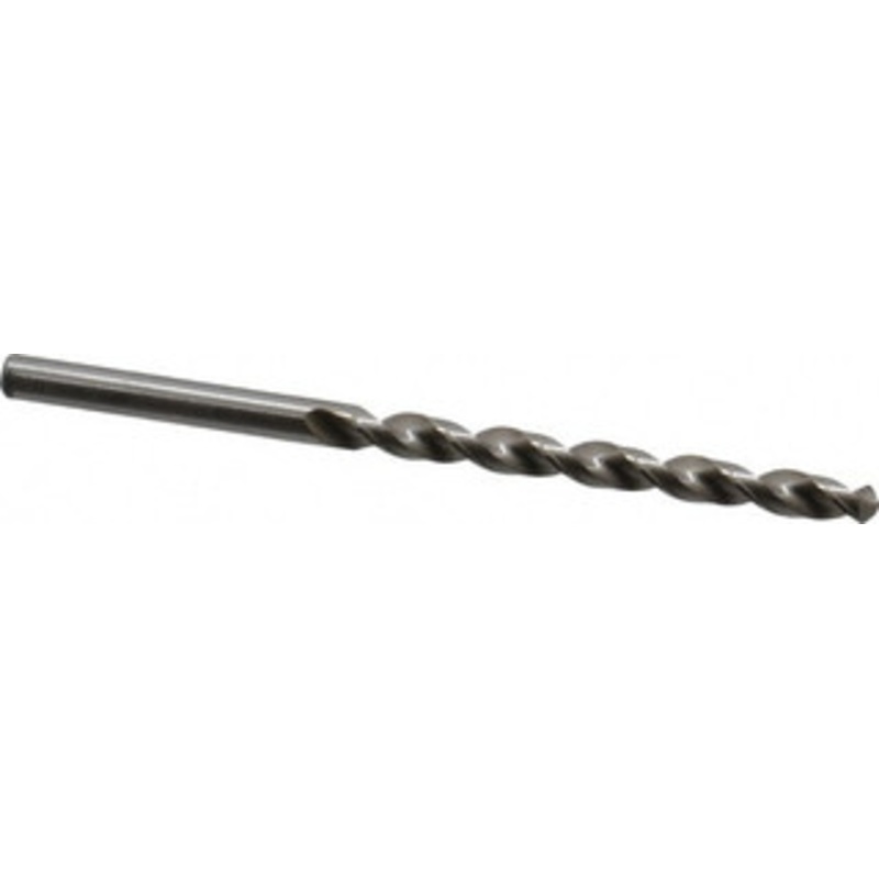 Chicago-Latrobe #12 118 High Speed Steel Jobber Drill Bright Finish, Right Hand Cut, Spiral Flute, Straight Shank, 3-1/2 OAL, Standard Point 46082 – 81142127
