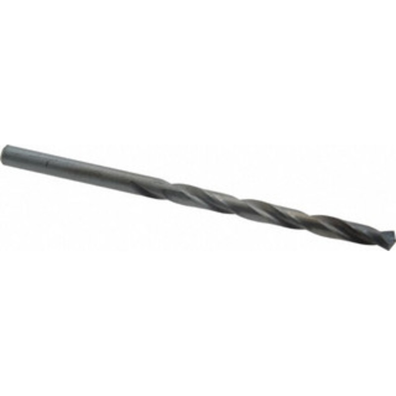Chicago-Latrobe #12 135 High Speed Steel Jobber Drill Oxide Finish, Right Hand Cut, Spiral Flute, Straight Shank, 3-1/2 OAL, Split Point 45682 – 81131120