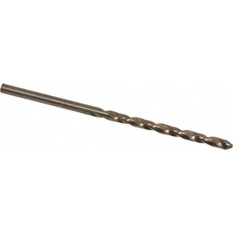 Chicago-Latrobe #39 135 Cobalt Jobber Drill Oxide/Gold Finish, Right Hand Cut, Spiral Flute, Straight Shank, 2-3/8 OAL, Split Point 46709 – 81192395