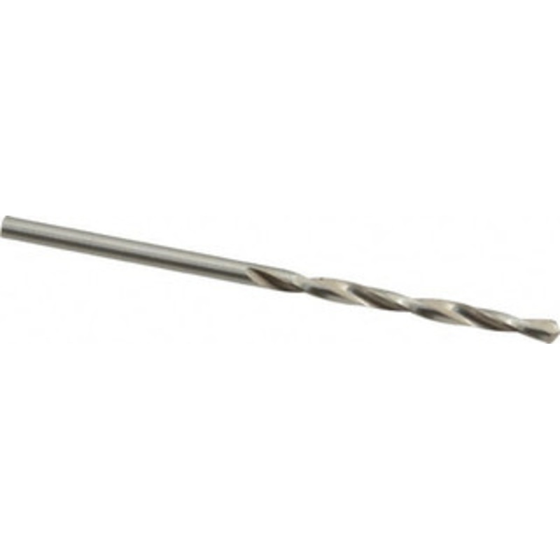 Chicago-Latrobe #42 118 High Speed Steel Jobber Drill Bright Finish, Right Hand Cut, Spiral Flute, Straight Shank, 2-1/4 OAL, Standard Point 46312 – 81385429