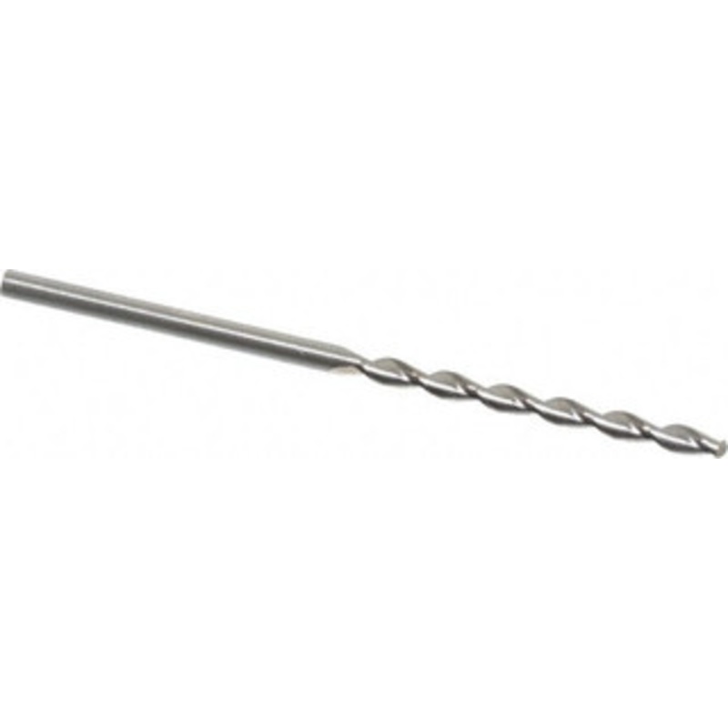 Chicago-Latrobe #45 135 High Speed Steel Jobber Drill Bright Finish, Right Hand Cut, Parabolic Flute, Straight Shank, 2-1/8 OAL, Split Point 69045 – 80905458