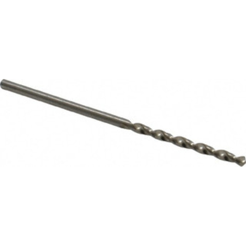 Chicago-Latrobe #48 118 High Speed Steel Jobber Drill Bright Finish, Right Hand Cut, Spiral Flute, Straight Shank, 2 OAL, Standard Point 46118 – 81142481