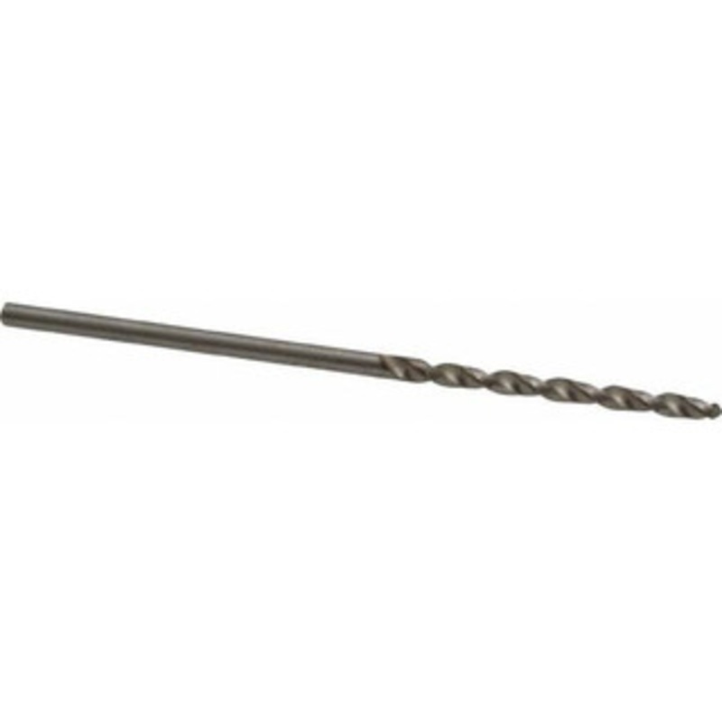 Chicago-Latrobe #50 118 High Speed Steel Jobber Drill Bright Finish, Right Hand Cut, Spiral Flute, Straight Shank, 2 OAL, Standard Point 46120 – 81142507