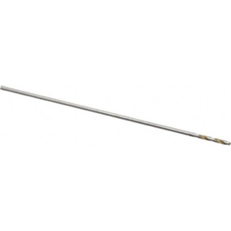 Chicago-Latrobe #80 118 High Speed Steel Jobber Drill Bright Finish, Right Hand Cut, Spiral Flute, Straight Shank, 3/4 OAL, Standard Point 44350 – 81172801