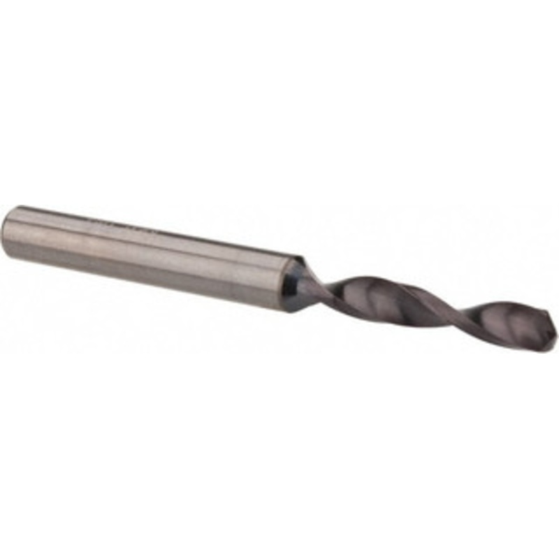 Accupro #32 140 Solid Carbide Jobber Drill AlTiN Finish, Right Hand Cut, Spiral Flute, Straight Shank, 2 OAL, Standard Point 61534129 – 61534129