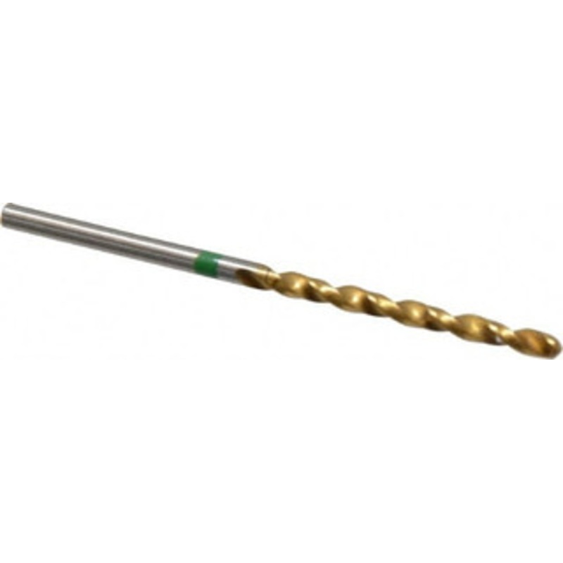 Accupro #38 135 Cobalt Jobber Drill TiN Finish, Right Hand Cut, Spiral Flute, Straight Shank, 57mm OAL, Split Point 1G70258-AC – 02374502