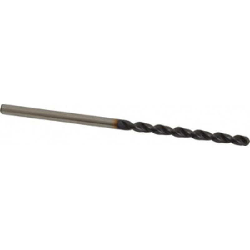 Accupro #41 130 Cobalt Jobber Drill TiAlN Finish, Right Hand Cut, Parabolic Flute, Straight Shank, 2-1/4 OAL, Split Point 1640244A-AC – 05925979