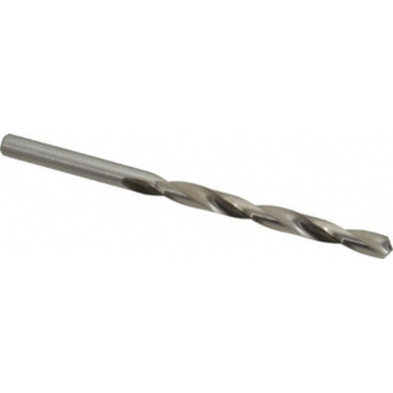 Chicago-Latrobe #1 118 High Speed Steel Jobber Drill Bright Finish, Right Hand Cut, Spiral Flute, Straight Shank, 3-7/8 OAL, Standard Point 46271 – 81385015