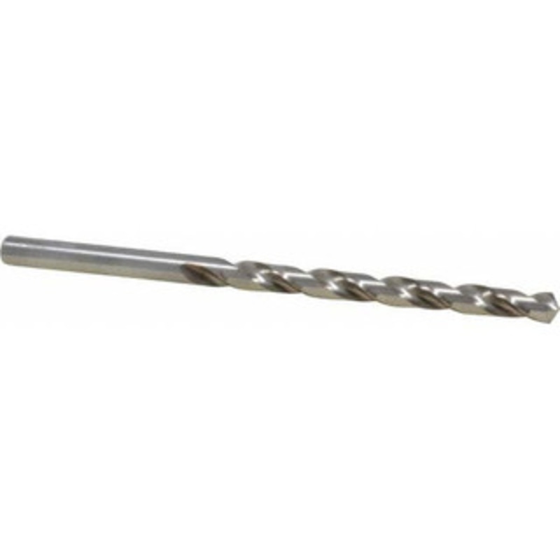 Chicago-Latrobe #5 118 High Speed Steel Jobber Drill Bright Finish, Right Hand Cut, Spiral Flute, Straight Shank, 3-3/4 OAL, Standard Point 44275 – 81172058