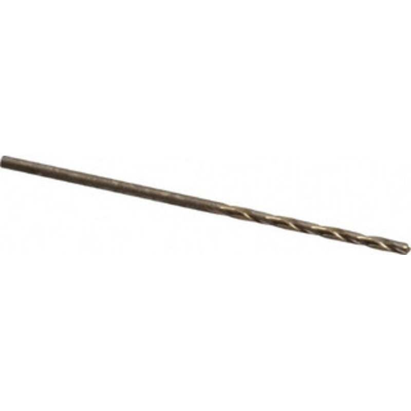 Chicago-Latrobe #53 135 Cobalt Jobber Drill Oxide/Gold Finish, Right Hand Cut, Spiral Flute, Straight Shank, 1-7/8 OAL, Standard Point 46723 – 81192536