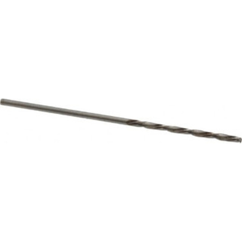 Chicago-Latrobe #55 118 High Speed Steel Jobber Drill Bright Finish, Left Hand Cut, Spiral Flute, Straight Shank, 1-7/8 OAL, Standard Point 44525 – 81128555