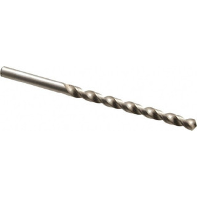 Chicago-Latrobe #7 118 High Speed Steel Jobber Drill Bright Finish, Right Hand Cut, Spiral Flute, Straight Shank, 3-5/8 OAL, Standard Point 46077 – 81142077