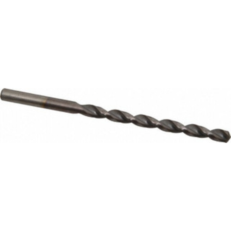 Chicago-Latrobe #7 135 High Speed Steel Jobber Drill TiCN Finish, Right Hand Cut, Parabolic Flute, Straight Shank, 3-5/8 OAL, Notched Point 42077 – 83717959