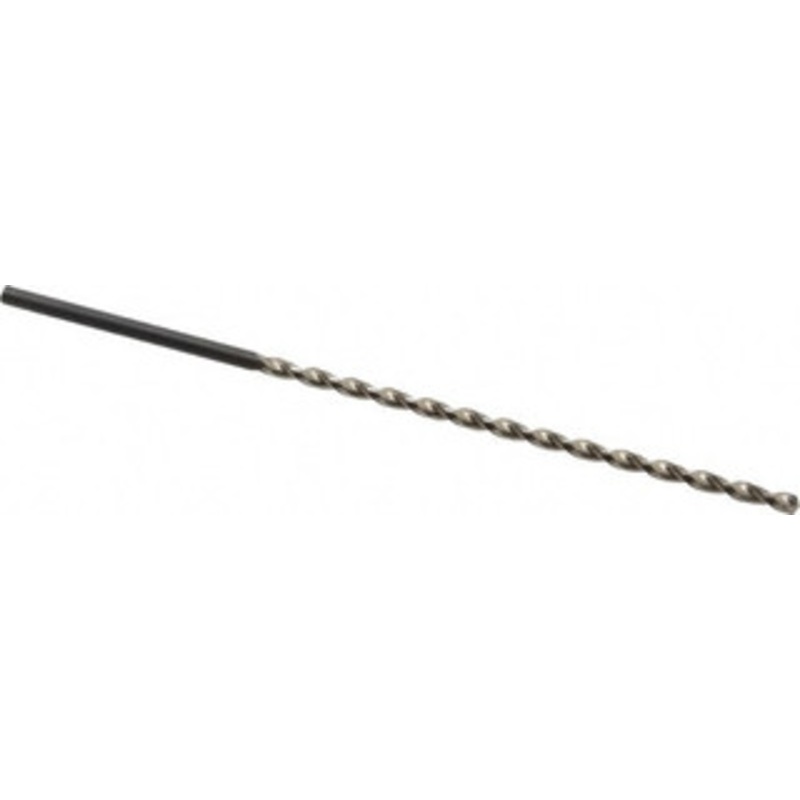Guhring #16 130 2-Flute Cobalt Extra Length Drill Bit Bright Finish, 4.921 Flute Length, 7.283 OAL, 0.1772 Shank Diam, Series 618 9006180045000 – 85983161