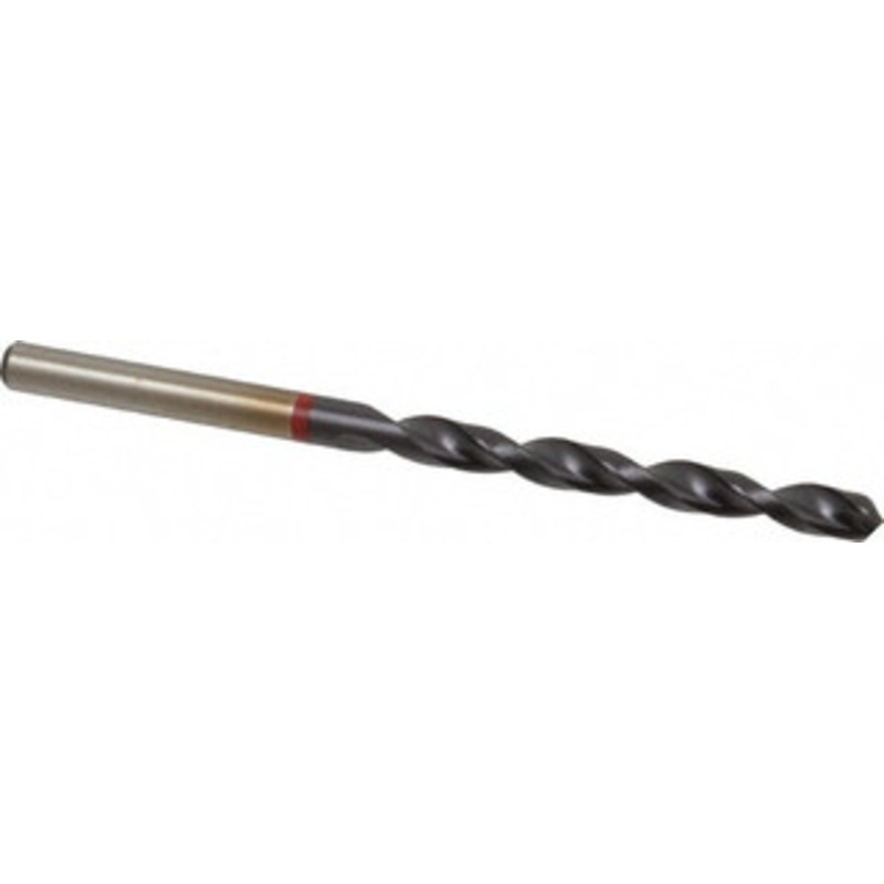 Accupro #11 135 Cobalt Jobber Drill TiAlN Finish, Right Hand Cut, Spiral Flute, Straight Shank, 86mm OAL, UX Point 1R50485-AC – 02373538