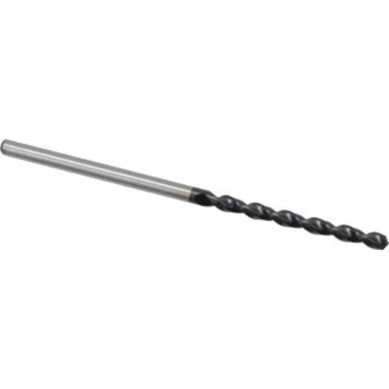 Accupro #45 130 Cobalt Jobber Drill TiAlN Finish, Right Hand Cut, Parabolic Flute, Straight Shank, 1-15/16 OAL, Split Point 1640208A-AC – 05925854