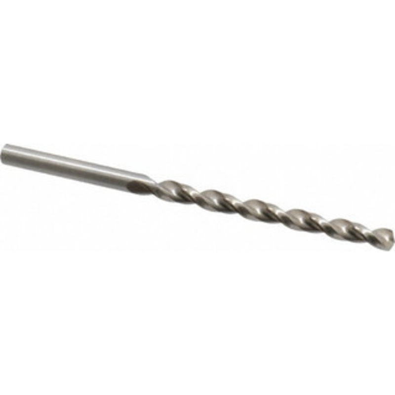 Chicago-Latrobe #12 135 High Speed Steel Jobber Drill Bright Finish, Right Hand Cut, Parabolic Flute, Straight Shank, 3-1/2 OAL, Notched Point 41082 – 82135310