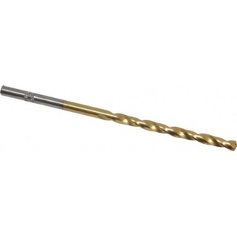 Chicago-Latrobe #35 135 Cobalt Jobber Drill TiN Finish, Right Hand Cut, Spiral Flute, Straight Shank, 2-5/8 OAL, Split Point 54045 – 83718932
