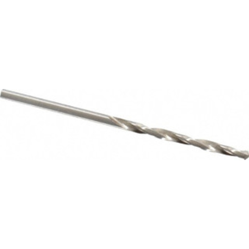 Chicago-Latrobe #45 118 High Speed Steel Jobber Drill Bright Finish, Right Hand Cut, Spiral Flute, Straight Shank, 2-1/8 OAL, Standard Point 46315 – 81385452