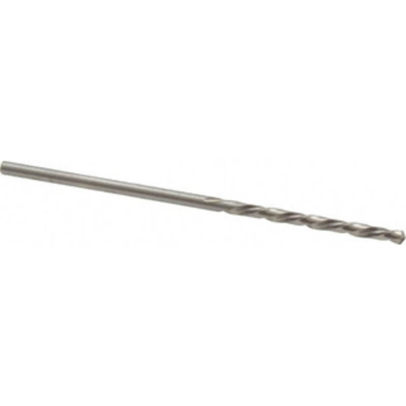 Chicago-Latrobe #50 118 High Speed Steel Jobber Drill Bright Finish, Left Hand Cut, Spiral Flute, Straight Shank, 2 OAL, Standard Point 44520 – 81128506