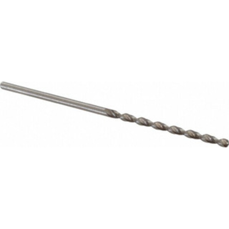 Chicago-Latrobe #51 135 High Speed Steel Jobber Drill Bright Finish, Right Hand Cut, Parabolic Flute, Straight Shank, 2 OAL, Notched Point 41121 – 82135708