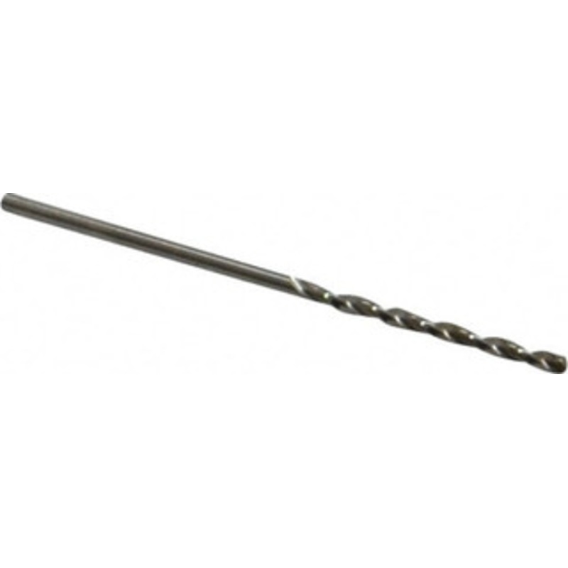 Chicago-Latrobe #53 118 High Speed Steel Jobber Drill Bright Finish, Right Hand Cut, Spiral Flute, Straight Shank, 1-7/8 OAL, Standard Point 46123 – 81142531