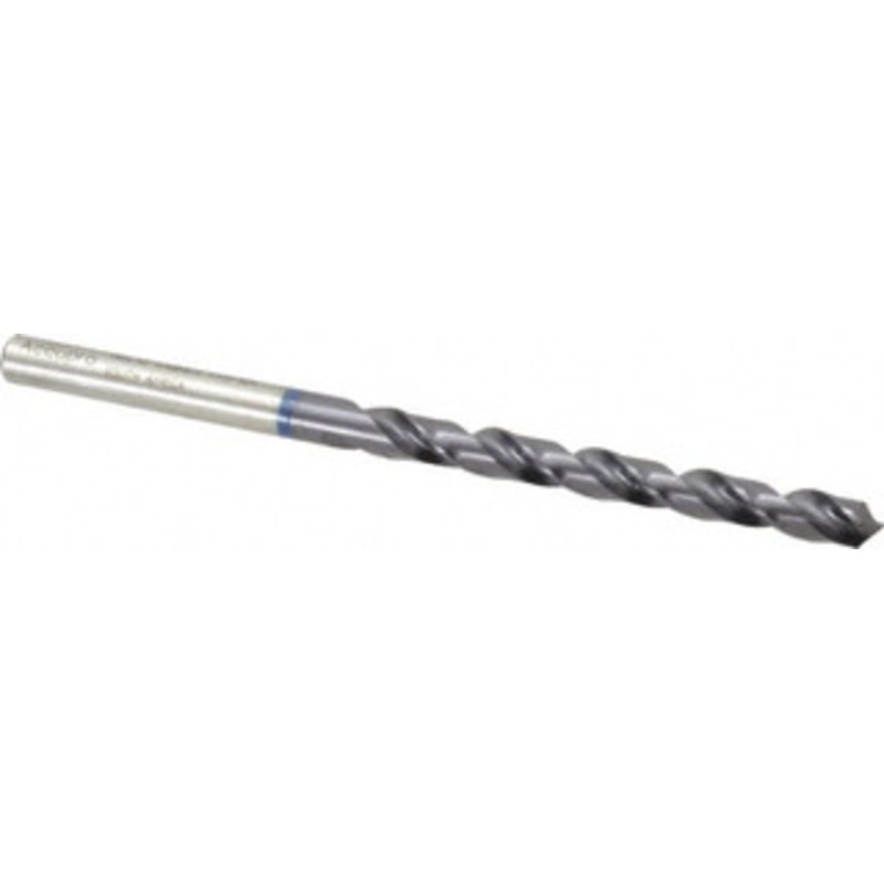 Accupro #12 120 Cobalt Jobber Drill TiAlN Finish, Right Hand Cut, Spiral Flute, Straight Shank, 86mm OAL, Split Point 1BB0479-AC – 05492350