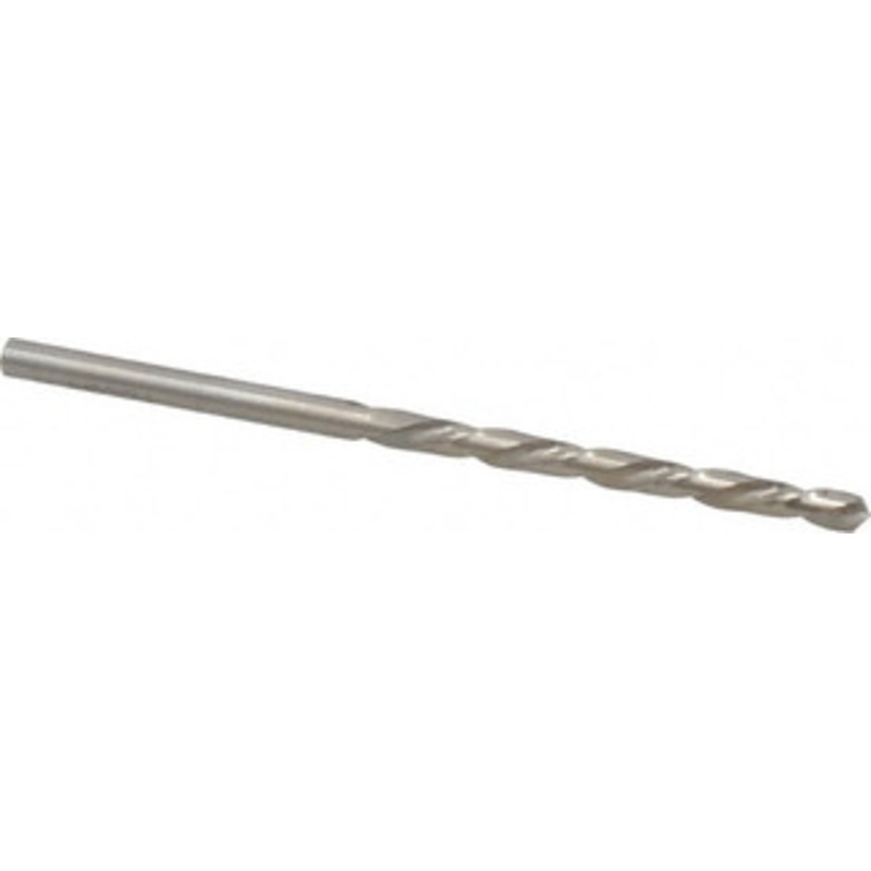 Chicago-Latrobe #28 118 High Speed Steel Jobber Drill Bright Finish, Left Hand Cut, Spiral Flute, Straight Shank, 2-7/8 OAL, Standard Point 44498 – 81128282
