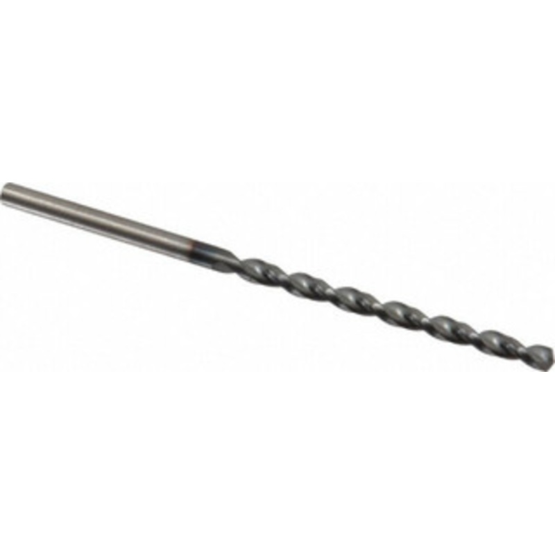Chicago-Latrobe #32 135 High Speed Steel Jobber Drill TiCN Finish, Right Hand Cut, Parabolic Flute, Straight Shank, 2-3/4 OAL, Notched Point 42102 – 83718205