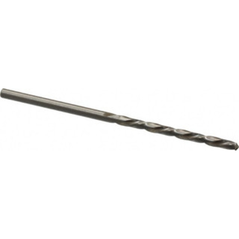 Chicago-Latrobe #38 118 High Speed Steel Jobber Drill Bright Finish, Left Hand Cut, Spiral Flute, Straight Shank, 2-1/2 OAL, Standard Point 44508 – 81128381