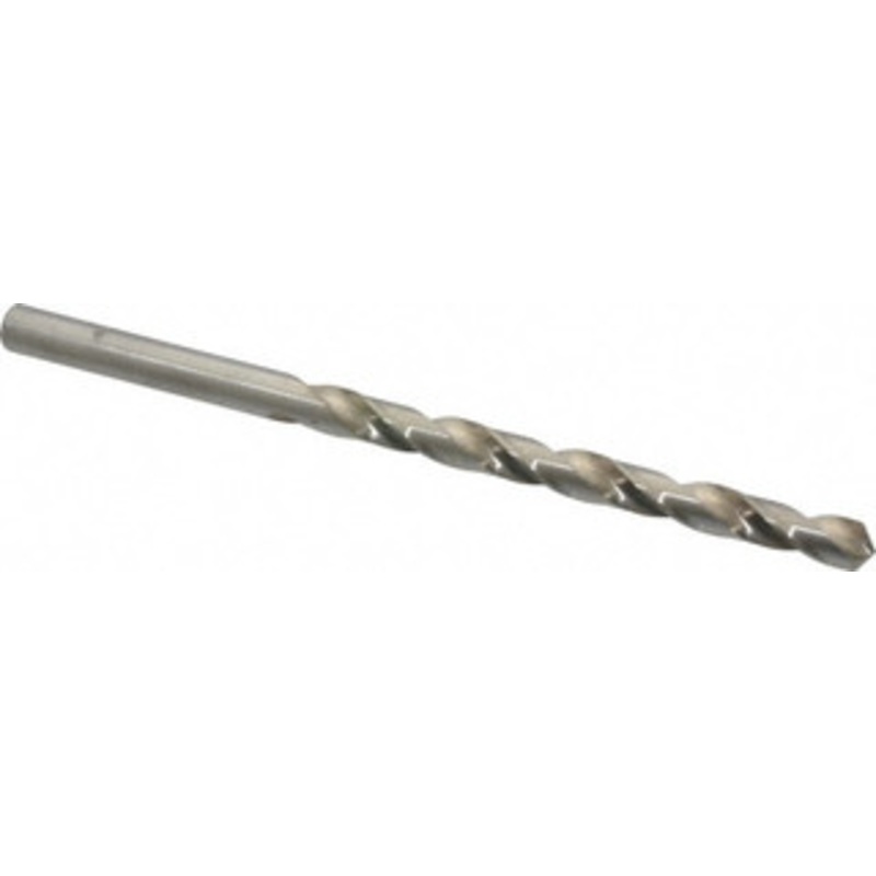 Chicago-Latrobe #4 118 High Speed Steel Jobber Drill Bright Finish, Right Hand Cut, Spiral Flute, Straight Shank, 3-3/4 OAL, Standard Point 44274 – 81172041