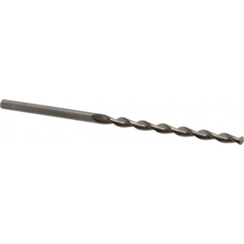Chicago-Latrobe #41 135 High Speed Steel Jobber Drill Bright Finish, Right Hand Cut, Parabolic Flute, Straight Shank, 2-3/8 OAL, Split Point 69041 – 80905417