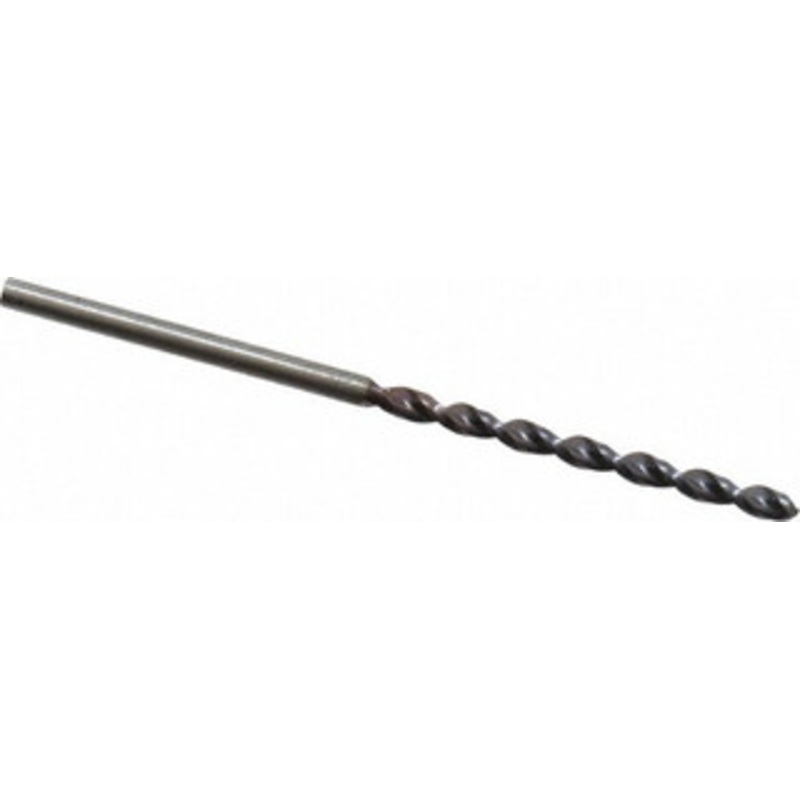 Chicago-Latrobe #46 135 High Speed Steel Jobber Drill TiCN Finish, Right Hand Cut, Parabolic Flute, Straight Shank, 2-1/8 OAL, Notched Point 42116 – 83718346