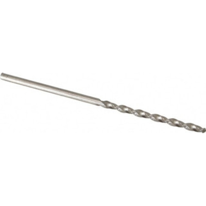 Chicago-Latrobe #51 118 High Speed Steel Jobber Drill Bright Finish, Right Hand Cut, Spiral Flute, Straight Shank, 2 OAL, Standard Point 46121 – 81142515