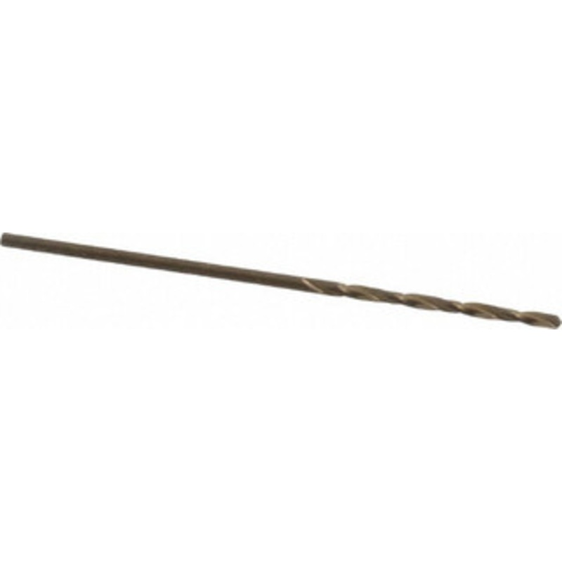Chicago-Latrobe #58 135 Cobalt Jobber Drill Oxide/Gold Finish, Right Hand Cut, Spiral Flute, Straight Shank, 1-5/8 OAL, Standard Point 46728 – 81192585